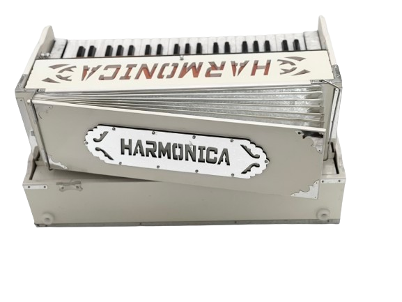 HARMONIUM PORTABLE ( VERTICLE 3 LINE)